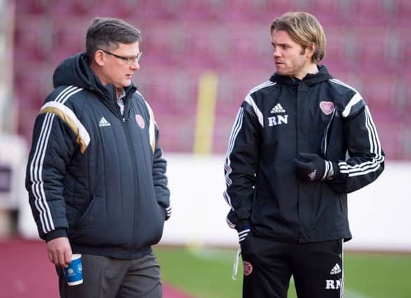 Hearts director of football Craig Levein has urged fans to get behind head coach Robbie Neilson. Picture: Rob Casey/SNS