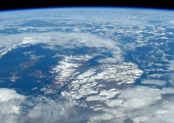 Scotland as captured from the ISS.