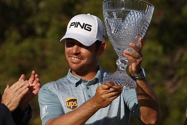 Louis Oosthuizen rued his poor start but was delighted to claim his first win since victory at the Volvo Golf Champions 2014.Picture: Getty