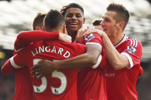Marcus Rashford made a big impact. Picture: Getty