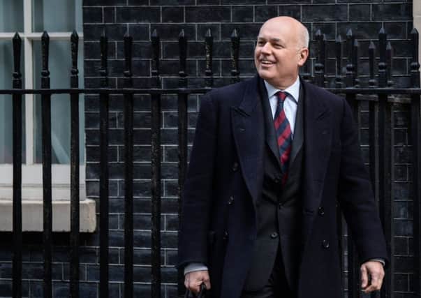 Iain Duncan Smith, one of the leading eurosceptics among the UK government, has accused Nicola Sturgeon of hijacking the EU debate to push for independence. Picture: PA