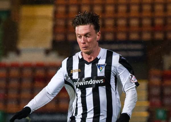 Joe Cardle netted a hat-trick for Dunfermline. Picture: SNS