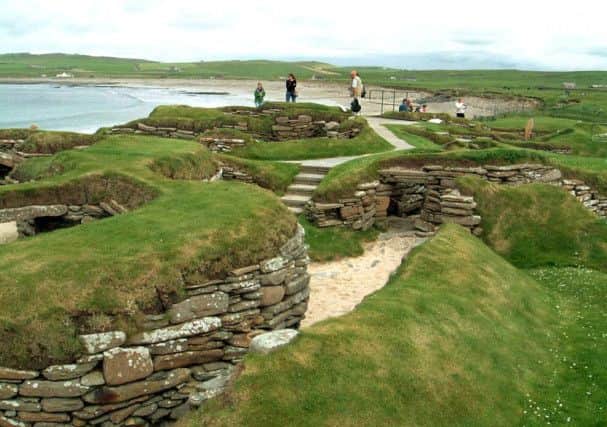Skara Brae on Orkney, one of the most visited attractions on the islands