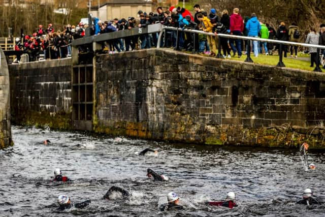 Competitors perform at Red Bull Neptune Steps in Glasgow Picture: Olaf Pignataro/Red Bull Content Pool