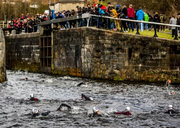 Competitors perform at Red Bull Neptune Steps in Glasgow Picture: Olaf Pignataro/Red Bull Content Pool