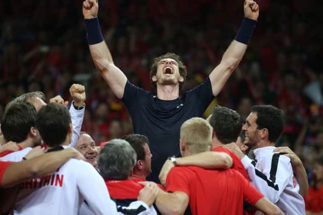 With Novembers Andy Murray-inspired Davis Cup final win over Belgium still fresh in the memory, Britain open their 2016 campaign against Japan this weekend. Picture: PA