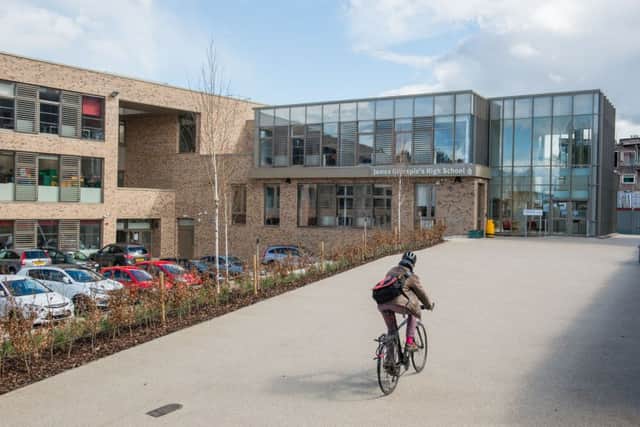 James Gillespie's High School in Edinburgh. Picture: Ian Georgeson