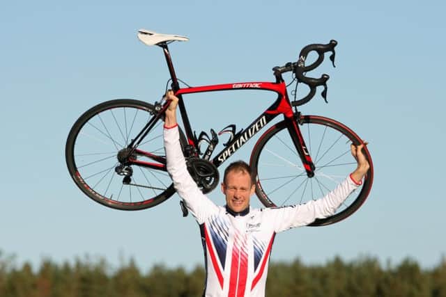 Paralympian David Smith, from Aviemore, was planning to compete as a cyclist at Rio games. Picture: Peter Jolly