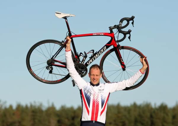 Paralympian David Smith, from Aviemore, was planning to compete as a cyclist at Rio games. Picture: Peter Jolly