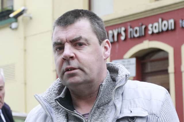 Seamus Daly was held responsible in civil case. Left: Michael Gallagher, whose son Aiden died, with Stan McComb, whose wife Ann was killed. Picture: PA
