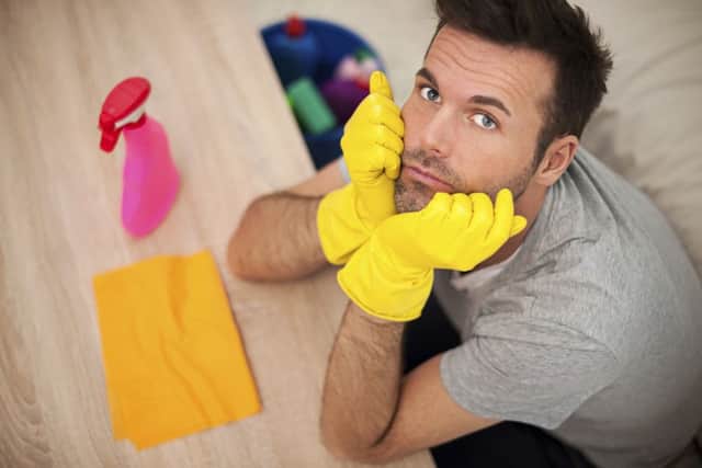 On average Glaswegians spend 13 hours on the spring clean.