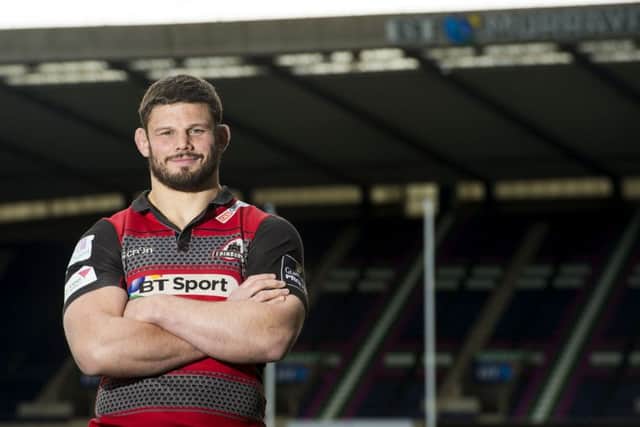 Edinburgh's Ross Ford signs a new deal with the club. Picture: SNS