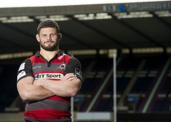 Edinburgh's Ross Ford signs a new deal with the club. Picture: SNS