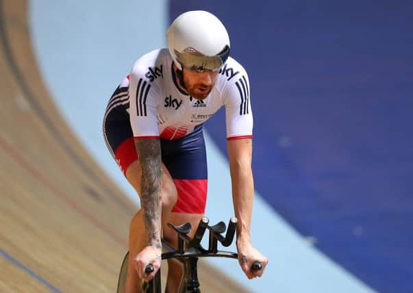 Sir Bradley Wiggins of the Great Britain Cycling Team in training. Picture: Alex Livesey/Getty