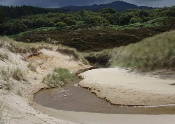 The show will be filmed in woodland off Cul Na Croise beach (pictured) in Lochaber. Photo WikiCommons.