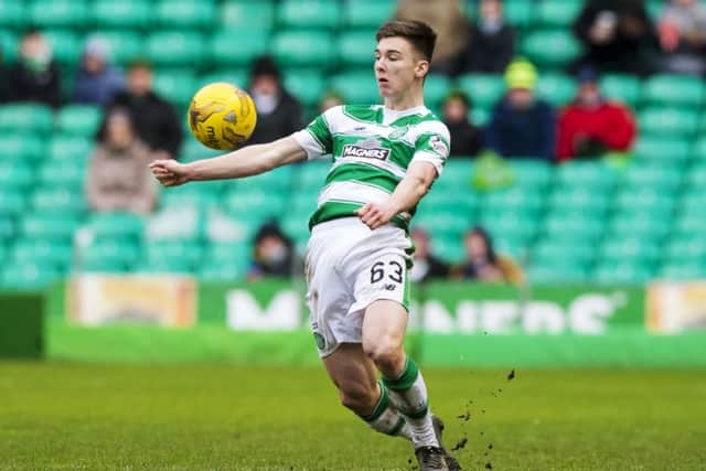 Kieran Tierney in action for Celtic against Inverness Caley Thistle. Picture: Alan Harvey/SNS