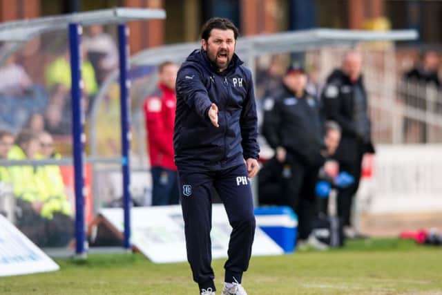 Paul Hartley takes his Dundee side to Parkhead to face Celtic tonight before they meet Rangers in Saturdays Scottish Cup quarter-final clash at Ibrox. Picture: Ross Parker/SNS Group