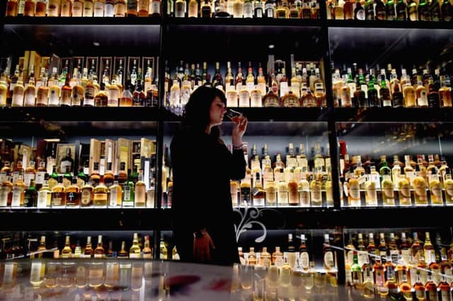 Figures show a 2 per cent rise in the number of 70cl bottles of whisky released for sale in 2015. Picture: Getty