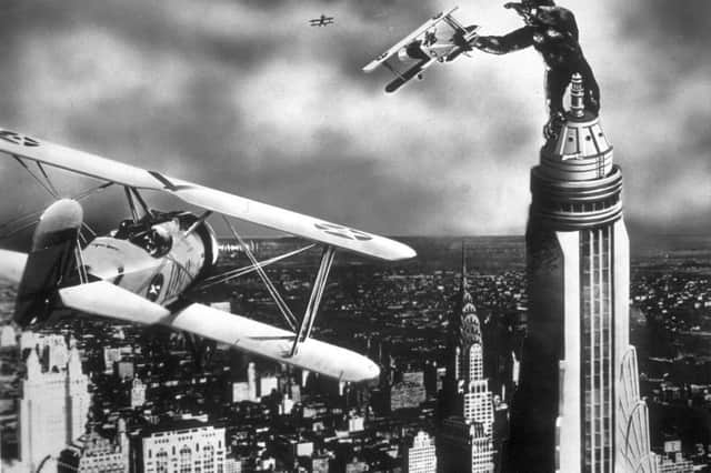 The film King Kong premiered in New York in 1933. Picture: Hulton Archive/Getty