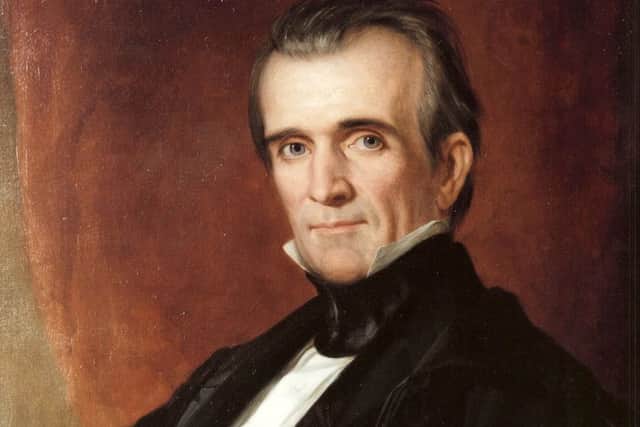 President James K Polk. Image: CivilWarShades