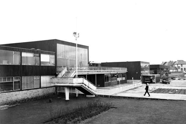 An exterior view of Edinburgh airport in 1966. Picture: TSPL