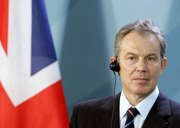 Former Prime Minister Tony Blair