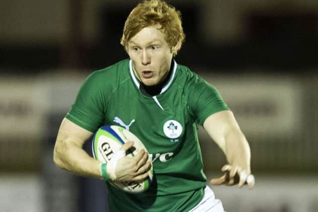 Rory Scholes has made nine appearances for Ireland Under-20s