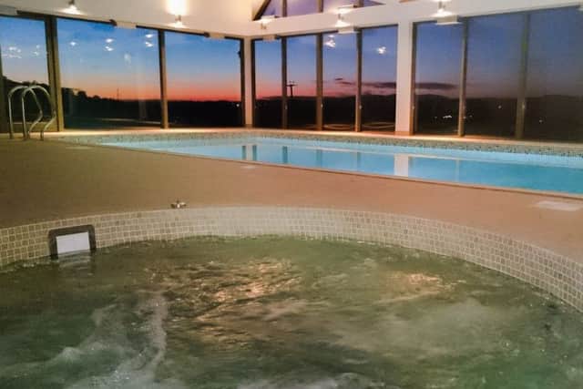 The pool in the fitness centre at Balbinny