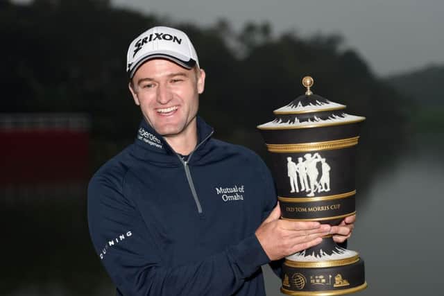 Russell Knox won the WGC-HSBC Champions in Shanghai in November. Picture: Ross Kinnaird/Getty Images