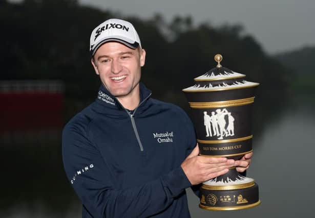 Russell Knox won the WGC-HSBC Champions in Shanghai in November. Picture: Ross Kinnaird/Getty Images