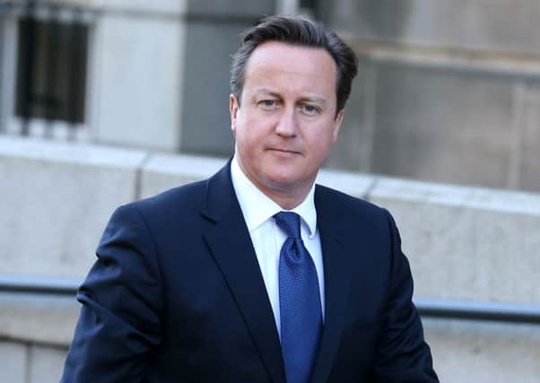 David Cameron tells SNP to stop talking about grievances