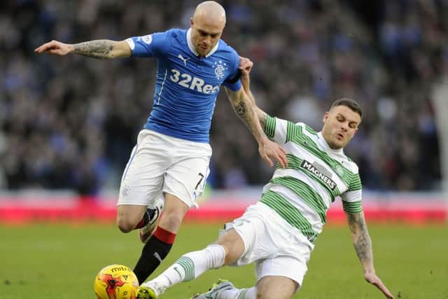 Rangers and Celtic met in the League Cup last year. They could clash again in this season's Scottish Cup. Picture: John Devlin