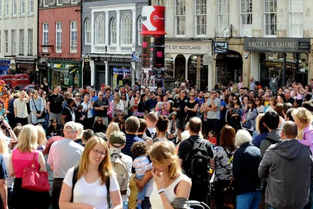 Gordon Rate says a weak pound could attract even more visitors to Scotland. Picture: Lisa Ferguson