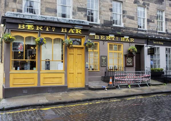 Bert's Bar on William Street. File picture: Malcolm McCurrach