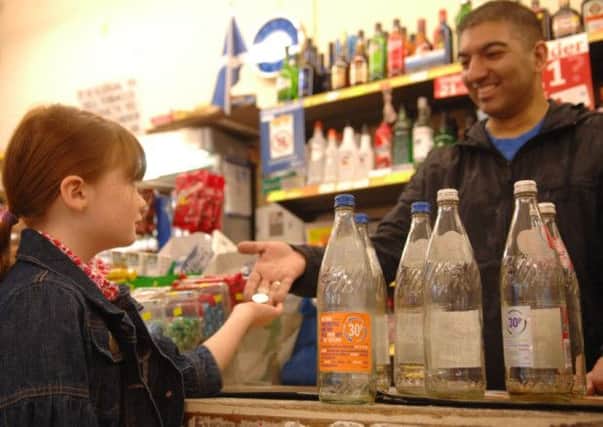 Campaigners want a Scotland-wide deposit return system for glass bottles and cans.