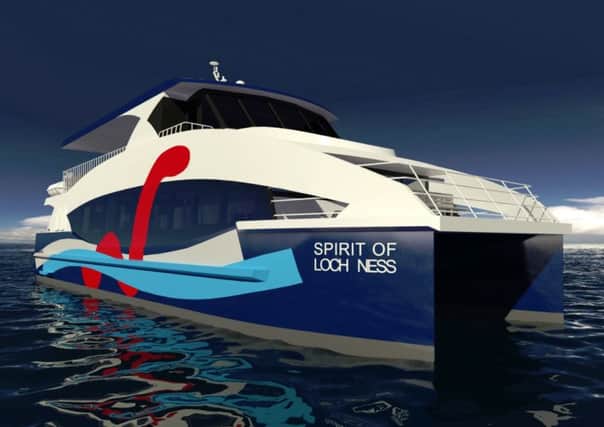 New catamaran to take tourists around Loch Ness