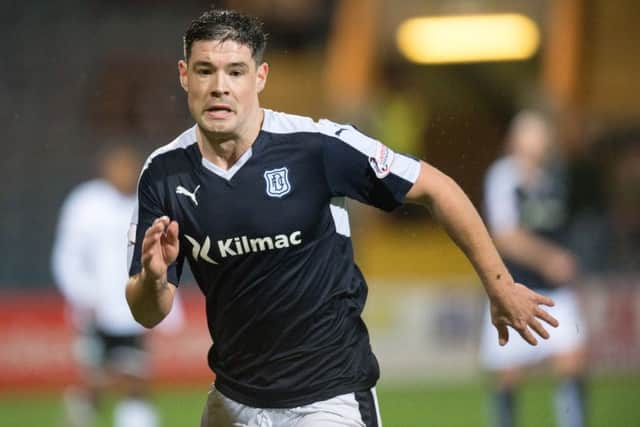 Dundee defender Darrn ODea has become used to receiving online abuse after being an outspoken critic of Rangers. Picture: SNS