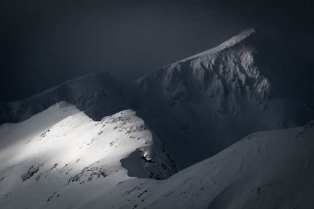 'Winter's Light' - which shows Bidean Nam Bian in Glen Coe - won the individual landscape category for Jason Baxter