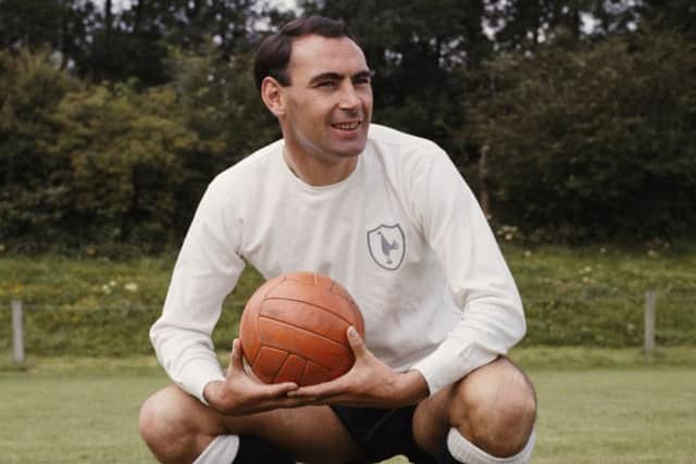 Alan Gilzean in 1967, the year Tottenham defeated Chelsea in the FA Cup final. Picture:  Don Morley/Getty Images