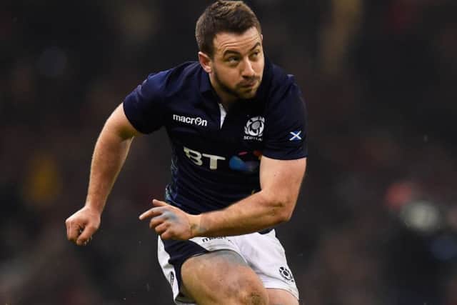 Greig Laidlaw showed relentless accuracy against Wales. Picture: Stu Forster/Getty Images
