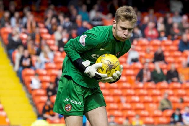 Dundee United manager Mixu Paatelainen has faith in stand-in goalkeeper Luis Zwick. Picture: SNS.
