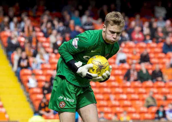 Dundee United manager Mixu Paatelainen has faith in stand-in goalkeeper Luis Zwick. Picture: SNS.