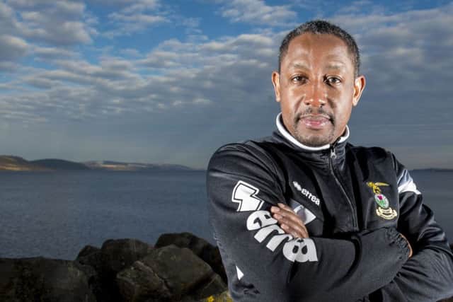 Trinidad and Tobago internationalist Russell Latapy during his stint as assistant manager at Inverness Caley Thistle. Picture: Sammy Turner