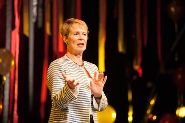 Celia Imrie helping the Citizens Theatre Company celebrat 70 years in its Gorbals home in Glasgow.