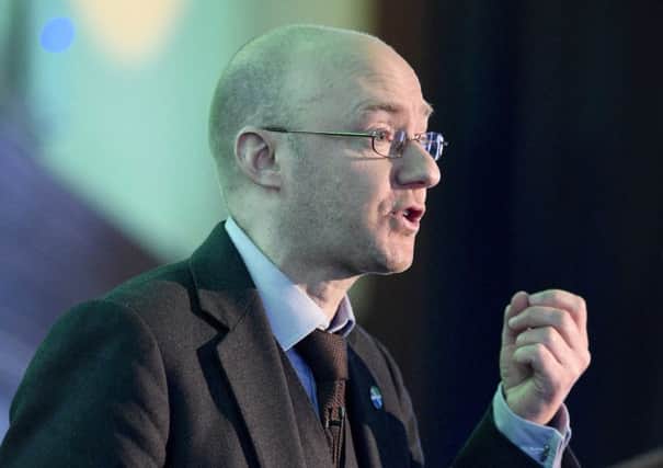 Patrick Harvie. Picture:  Colin Hattersley