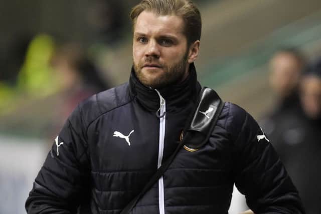 The small plane had a banner calling for the sacking of Hearts manager Robbie Neilson