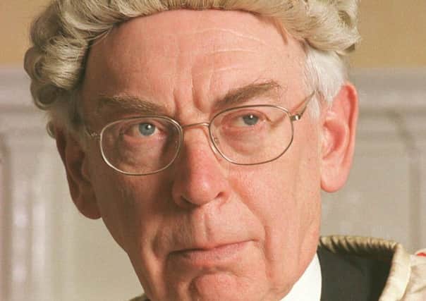 Hon. Lord Coulsfield, judge at the Lockerbie trial widely respected member of the Court of Session. Picture: PA