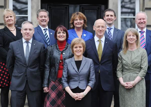 Nicola Sturgeons Cabinet is gender balanced, a progressive achievement that will bring its own rewards. Picture: Neil Hanna