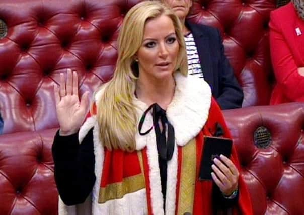 Michelle Mone in the Lords