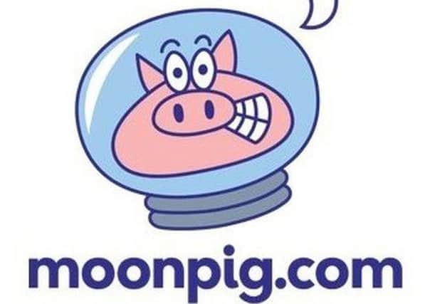 The card and gift delivery service Moonpig.com has apologised to customers. Picture: Moonpig.com